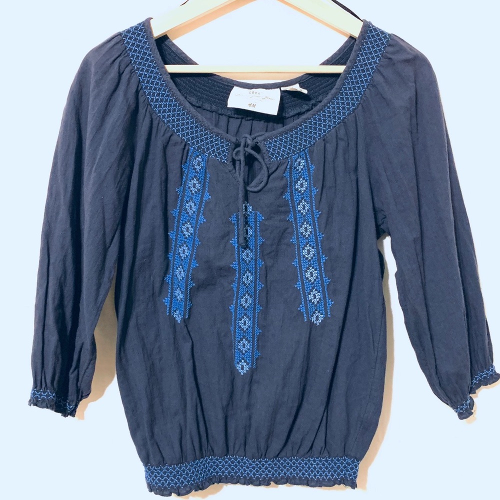 L.O.G.G. Label of Graded Goods Embroidered Top